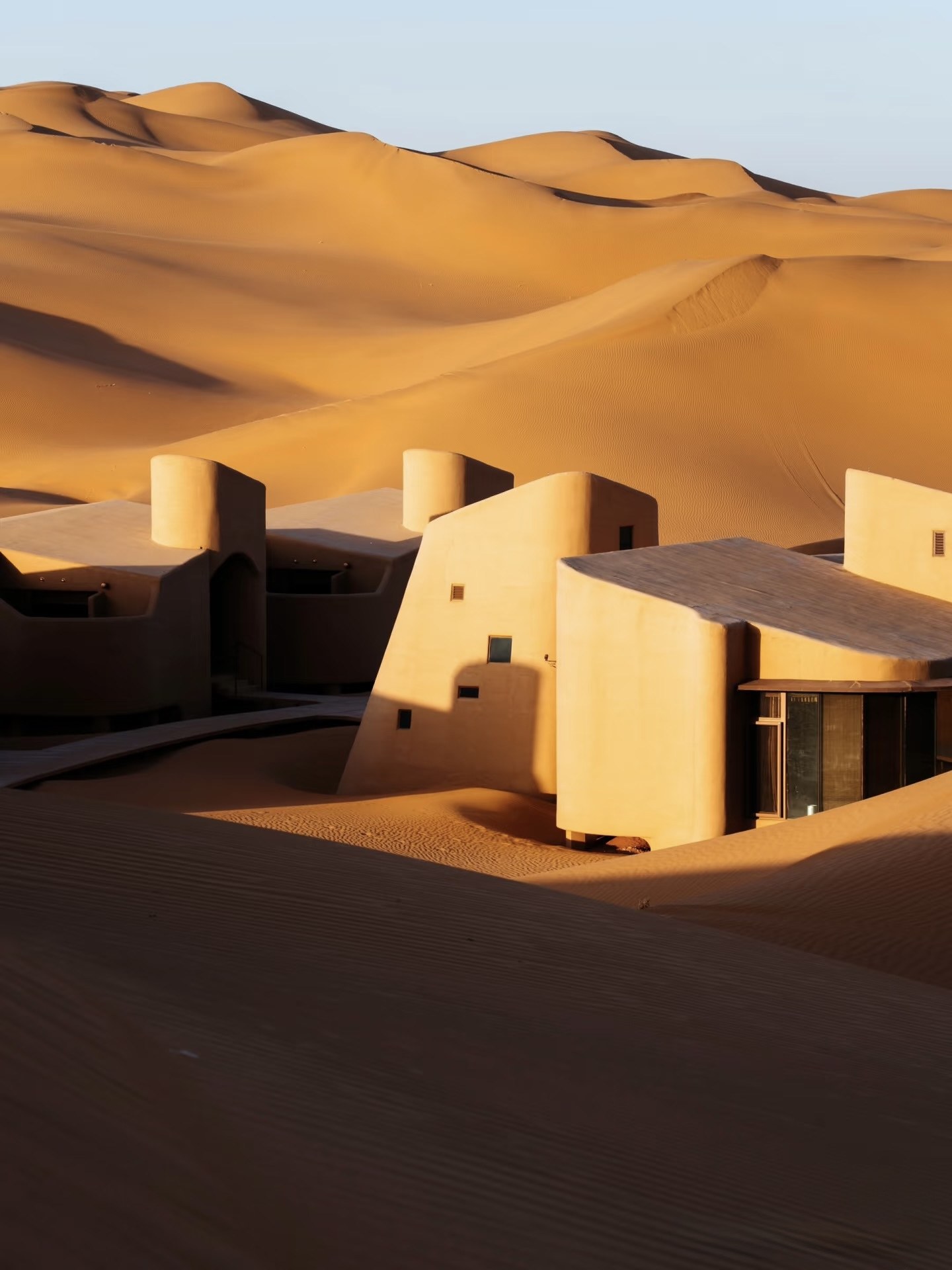 High-end desert camp